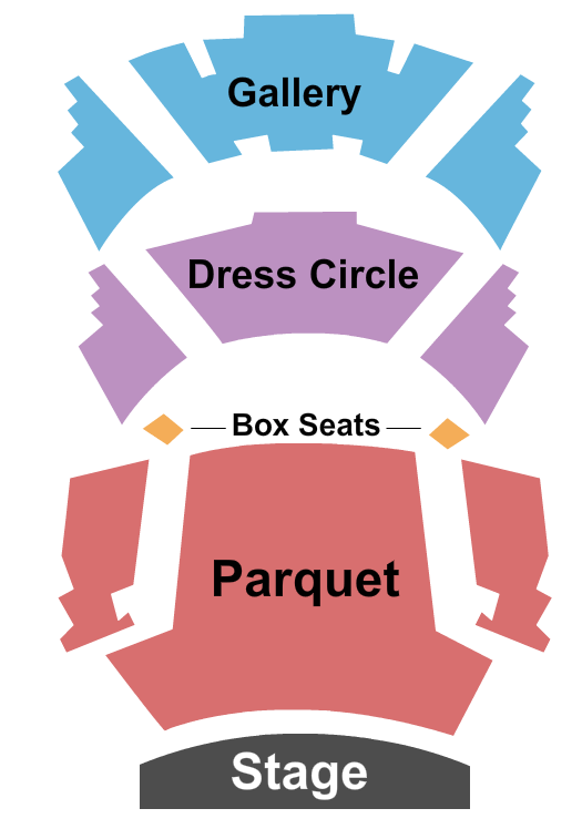 Thalian Hall Oklahoma! Seating Chart